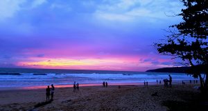 Incredible Sunset in Phuket Thailand Karon Beach
