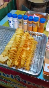 Cyclone Potato Chips at Phuket Sunday Night Market Thailand